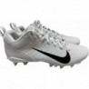 Chaussures de football à crampons Nike Alpha Menace Pro2 Low pour homme Blanc/Noir CV6477-100