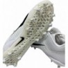 Chaussures de football à crampons Nike Alpha Menace Pro2 Low pour homme Blanc/Noir CV6477-100