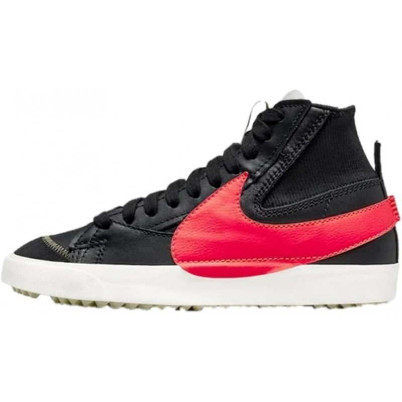 Chaussures Nike Blazer Mid 77 pour homme, noir/cramoisi brillant-voile