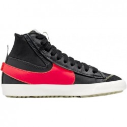 Chaussures Nike Blazer Mid 77 pour homme, noir/cramoisi brillant-voile