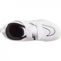 Chaussures de cyclisme en salle Nike SuperRep Cycle 2 Next Nature DH3396-100 pour homme Blanc-Noir-Rouge sirène