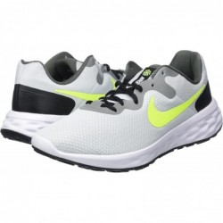 Nike Running Homme. Baskets, Pure Platinum Volt Blanc Noir