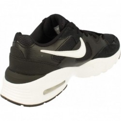 Nike Air Max Fusion Hommes Running Trainers CJ1670 Baskets Chaussures (Noir Blanc Noir 002)