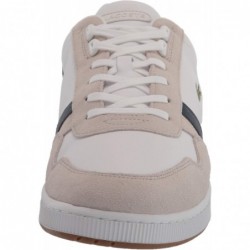 Baskets Lacoste T Clip en cuir et daim multicolores pour homme