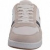 Baskets Lacoste T Clip en cuir et daim multicolores pour homme