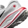 Chaussures de course sur route Nike Journey Run pour homme (FN0228-103, blanc/rouge feu/gris ciment/noir)