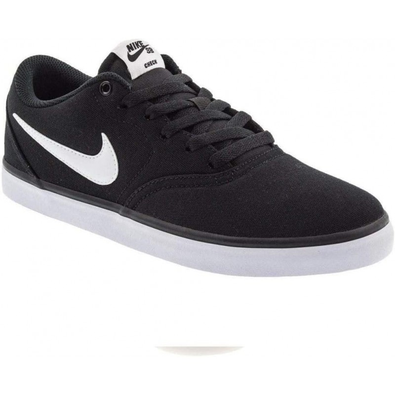 Nike Check Solar Canvas pour homme, noir/blanc