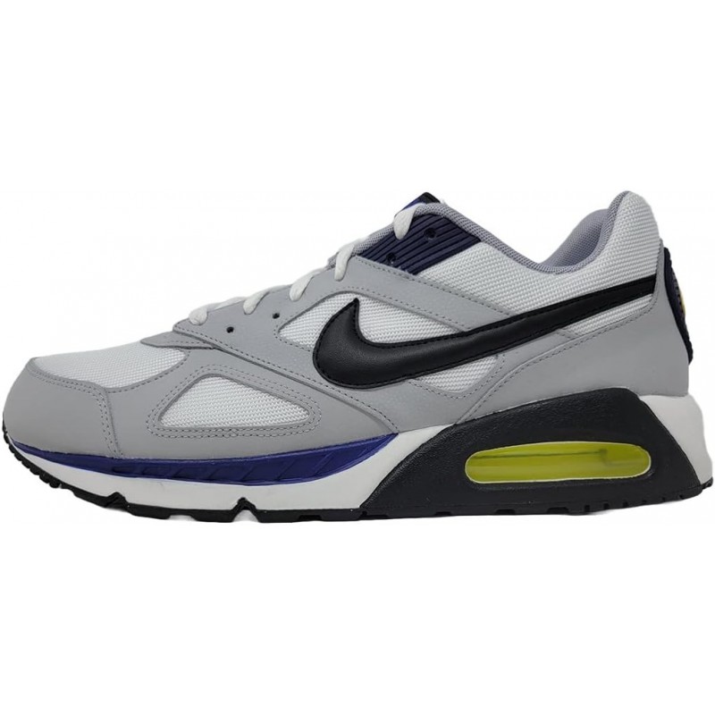 Chaussures de course Nike Air Max Ivo pour homme, blanc/noir-gris loup