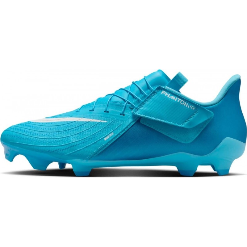 Chaussures de football basses Nike Phantom GX 2 Academy EasyOn MG (FD6724-400, Bleu fureur/Blanc)