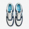 Chaussures Nike Air Force 1 '07 pour homme (HJ9291-478, bleu marine armurerie/voile/ivoire pâle/bleu baltique)