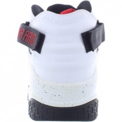 Nike Air Raid pour homme DD8559 100 Blanc/Noir/Rouge