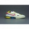 Nike Blazer Low DH7863 100 Off-White pour homme - Rouge université