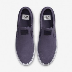 Chaussures de skate Nike SB Janoski+ Slip (FN5893-500, Raisin foncé/Raisin foncé/Blanc/Noir)