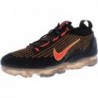 Nike Homme Air Vapormax Flyknit 2021 Noir Orange DQ 3974 0022 (Noir/Orange)