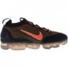 Nike Homme Air Vapormax Flyknit 2021 Noir Orange DQ 3974 0022 (Noir/Orange)