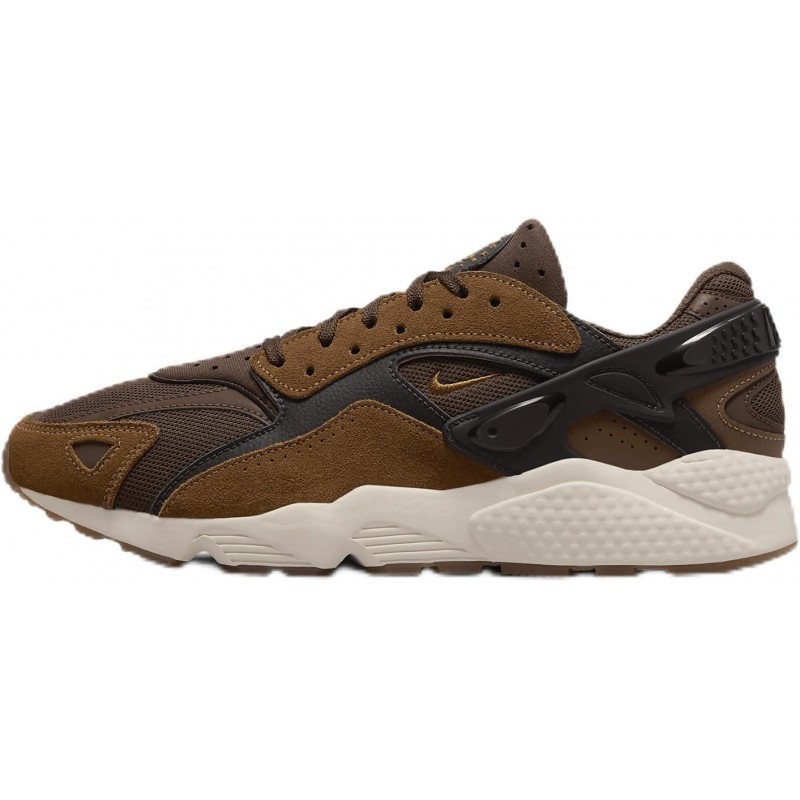 Chaussures Nike Air Huarache Runner pour homme (DZ3306-201, cacao wow/brun britannique clair/marron velours/bronzine)