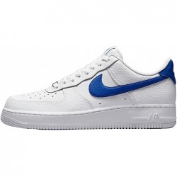 Nike Air Force 1 '07 LO pour homme Blanc/Game Royal-Blanc (DM2845 100)