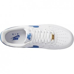 Nike Air Force 1 '07 LO pour homme Blanc/Game Royal-Blanc (DM2845 100)