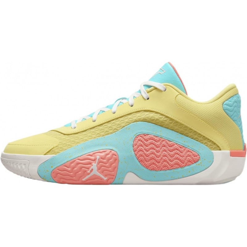 Chaussures de basket-ball Tatum 2 (FJ6457-700, Zitron clair/Vert aurore/Rose atomique/Voile)