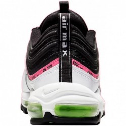 Chaussures Nike Air Max 97 pour homme, noir/citron vert brillant-blanc