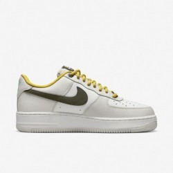 Nike Air Force 1 '07 Premium Light Bone pour homme (FV3628-031, Light Bone/Summit White/Vivid Sulphur/)