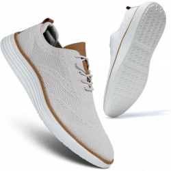 Chaussures de marche décontractées légères à lacets pour hommes Oxfords Baskets tendance Chaussures de marche