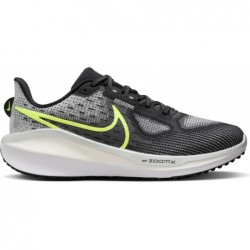 Chaussures de course sur route Nike Vomero 17 pour homme (FB1309-001, noir/gris fumé clair/blanc/volt)