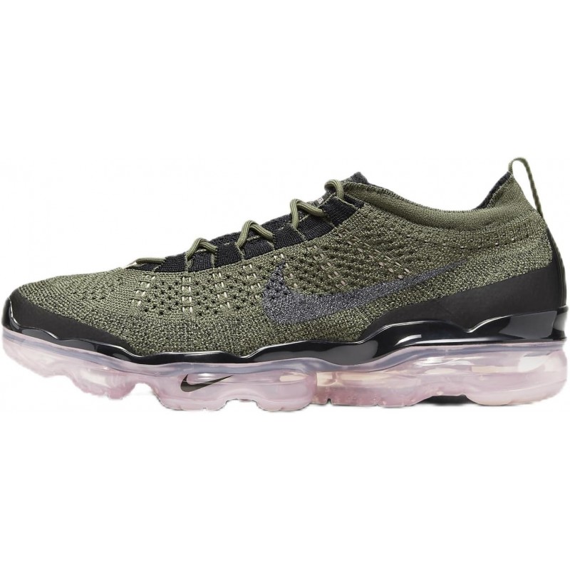 Chaussures Nike Air Vapormax 2023 Flyknit pour homme (DV1678-200, olive moyen/rose oxford/noir/noir)