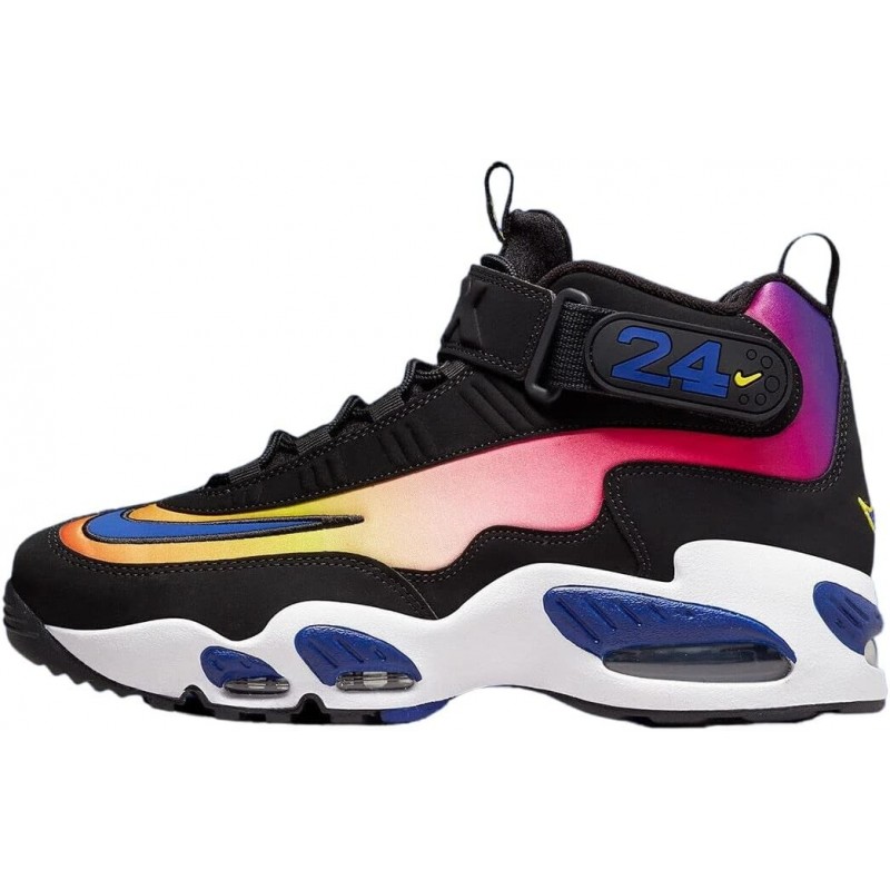 Nike Air Griffey Max 1 pour homme, noir/concorde/jaune Strike/Co