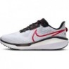 Chaussures de course sur route Nike Vomero 17 pour homme (FB1309-103, blanc/rouge feu/teinte platine/noir)