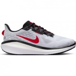 Chaussures de course sur route Nike Vomero 17 pour homme (FB1309-103, blanc/rouge feu/teinte platine/noir)