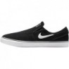 Chaussures de skate Nike SB Janoski+ Slip (FN5893-001, Noir/Noir/Noir/Blanc)