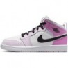 Chaussures Jordan Nike Air 1 pour enfants d'âge préscolaire Barley Grape/Black-White DQ8424-501