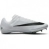 Pointes d'athlétisme Nike Rival Sprint (DC8753-100, blanc/argent métallique/platine pur/noir)