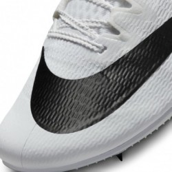 Pointes d'athlétisme Nike Rival Sprint (DC8753-100, blanc/argent métallique/platine pur/noir)