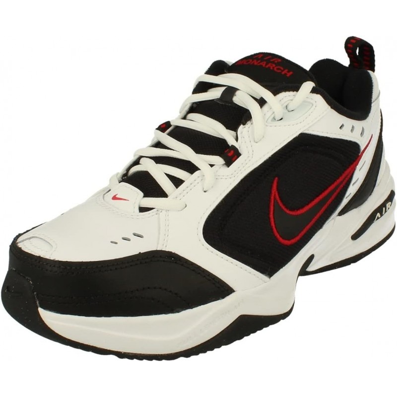 Chaussures de football Nike Air Monarch Iv Blanc/Noir/Rouge Varsity