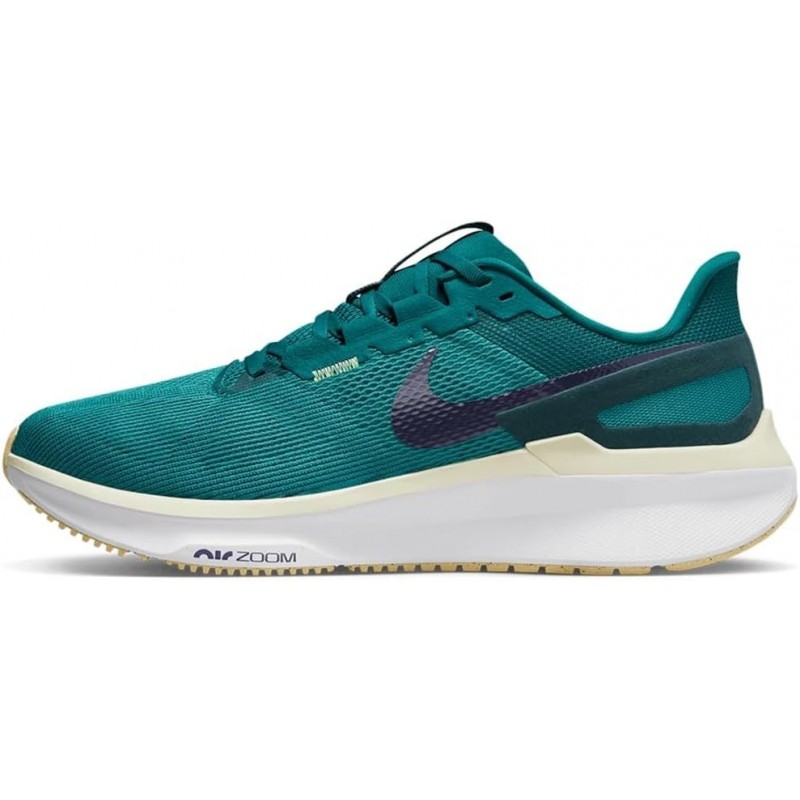 Chaussures de course sur route Nike Structure 25 pour homme (DJ7883-300, bleu sarcelle géode/jungle profonde/blanc/encre violett