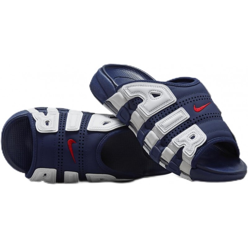 Claquettes Nike Air More Uptempo pour homme (FQ8700-400) (FQ8700-400, MIDN)