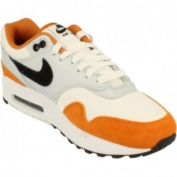 Chaussures Nike Air Max 1 Premium The Bay pour homme (FJ4451-100, blanc/rouge université)