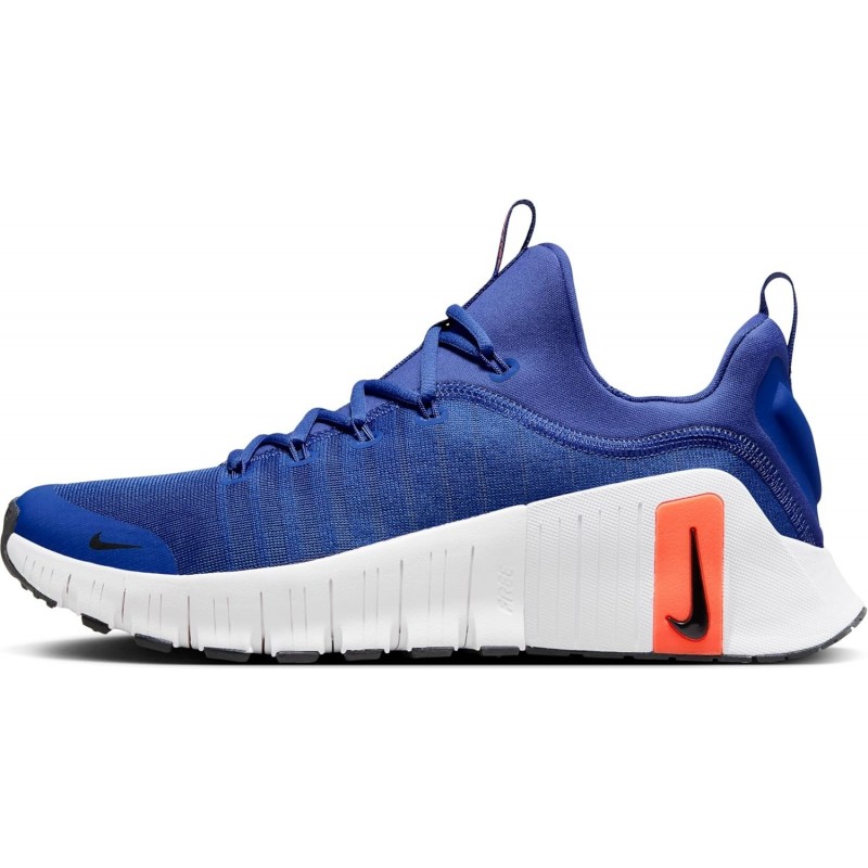 Chaussures d'entraînement Nike Free Metcon 6 pour homme (FJ7127-401, bleu astronomie/hyper cramoisi/ivoire pâle/noir)