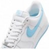 Chaussures Nike Air Force 1 '07 pour homme (FQ4296-100, blanc/blanc/bleu verseau)