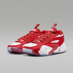 Chaussures de basket-ball Nike Luka 2 Team Bank (FN7400-160, rouge université/blanc/platine pur)