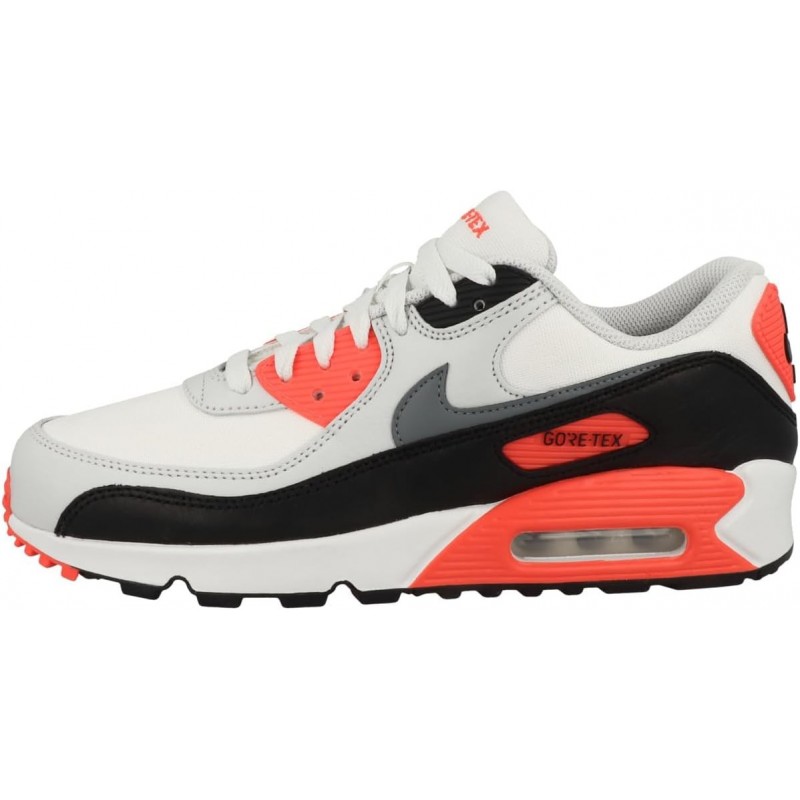 Chaussures Nike Air Max 90 Gore-TEX pour homme (FD5810-200, olive moyen/kaki cargo/bordeaux)