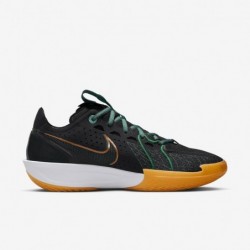 Chaussures de basket-ball Nike GT Cut 3 (DV2913-001, noir/vert vintage)