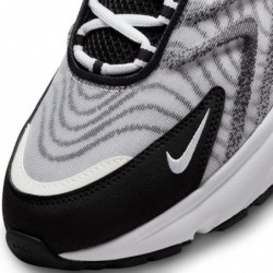 Baskets Nike pour hommes, noir et blanc, noir et blanc