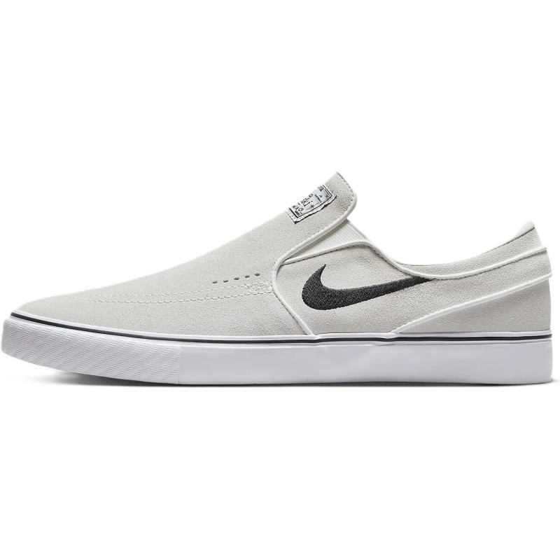 Chaussures de skate Nike SB Janoski+ Slip (FN5893-100, Blanc sommet/Blanc sommet/Blanc/Noir)