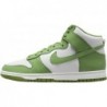 Chaussures Nike Dunk High Retro pour homme (DV0829-101, Blanc/Blanc/Chlorophylle)