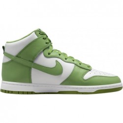 Chaussures Nike Dunk High Retro pour homme (DV0829-101, Blanc/Blanc/Chlorophylle)