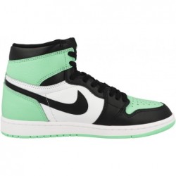 Chaussures Nike Air Jordan 1 Retro High OG pour Homme Blanc/Noir-Vert Glow DZ5485 130