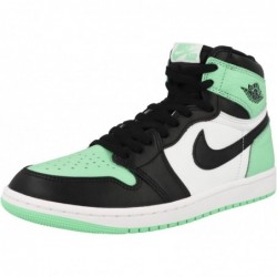 Chaussures Nike Air Jordan 1 Retro High OG pour Homme Blanc/Noir-Vert Glow DZ5485 130